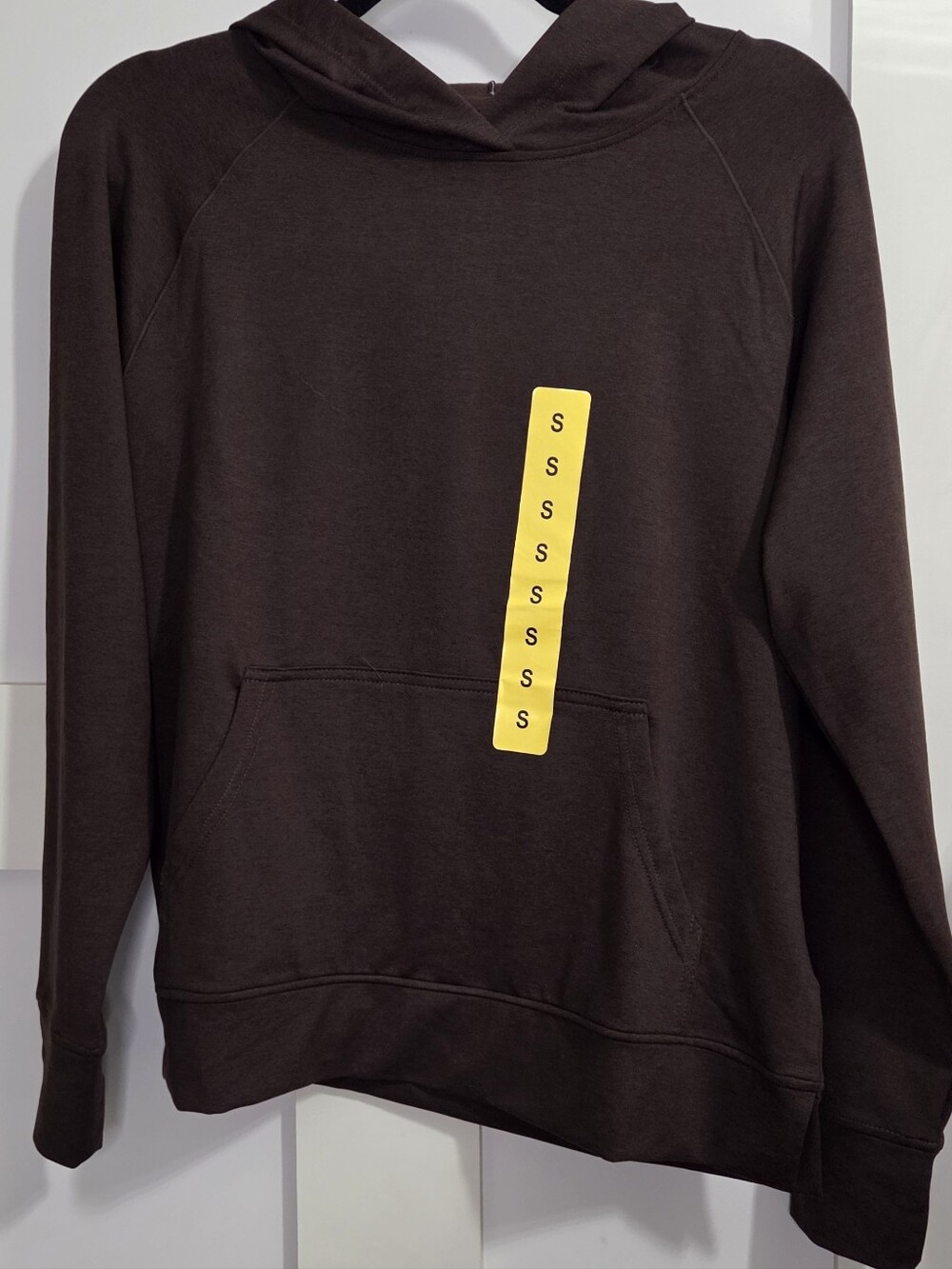 NWT Danskin Women's Dark Brown Pullover Hoodie